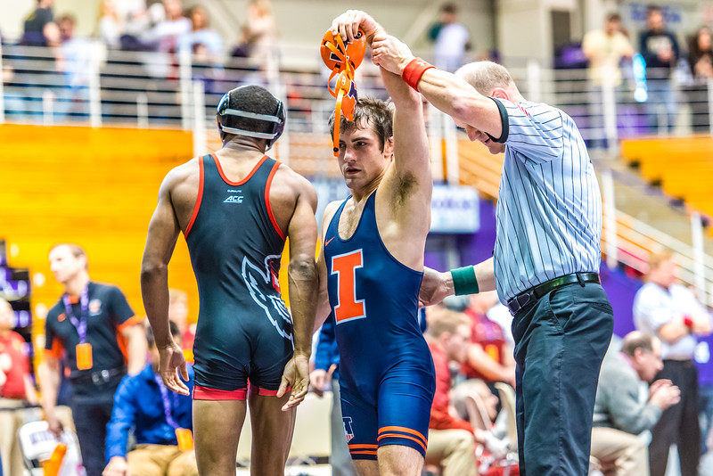 Illinois Matmen Q&A: University of Illinois redshirt senior Zane Richards