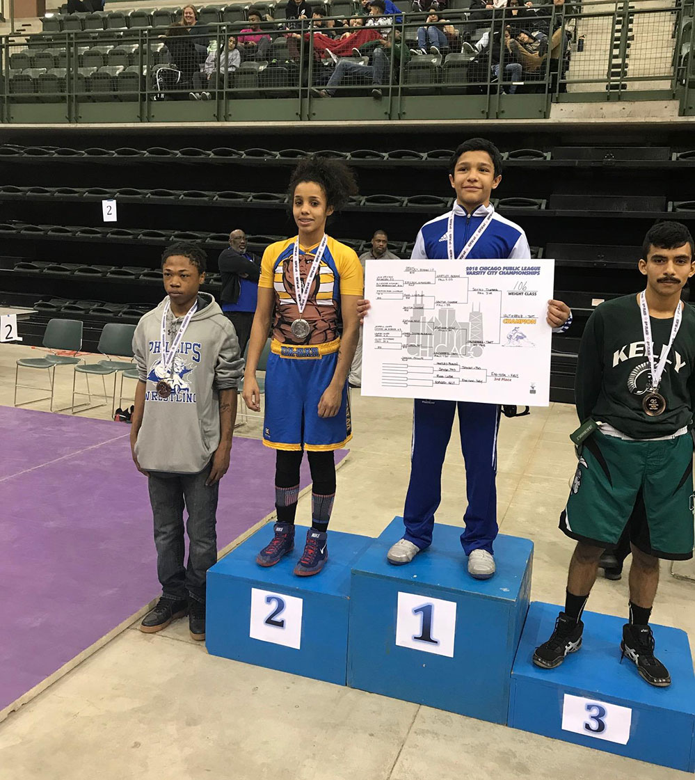 Dunbar’s Quiovany Santos joins elite company with regional title