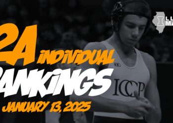 Illinois Matmen’s 2A Individual Rankings  (January 13, 2025)