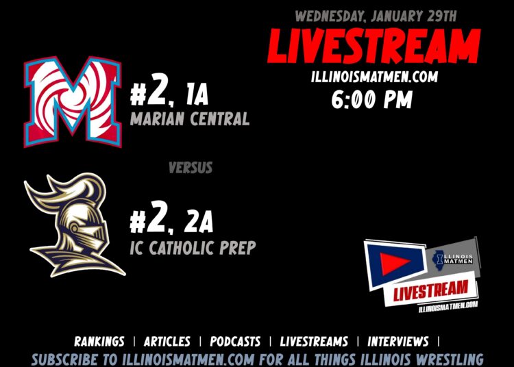 WATCH LIVE: #2 (1A) Marian Central vs. #2 (2A) IC Catholic Prep