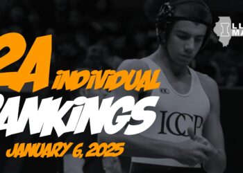 Illinois Matmen’s 2A Individual Rankings  (January 6, 2025)