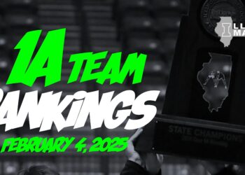Illinois Matmen’s 1A Team Rankings  (February 4, 2025)