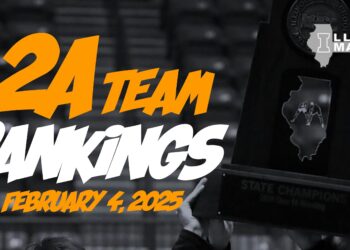 Illinois Matmen’s 2A Team Rankings  (February 4, 2025)