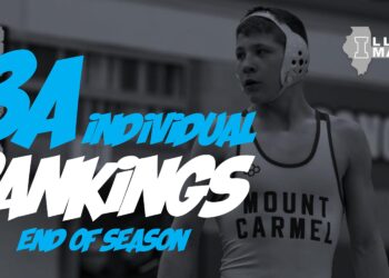 Illinois Matmen’s 3A Individual Rankings  (March 3, 2025)