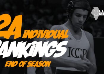 Illinois Matmen’s 2A Individual Rankings  (March 3, 2025)