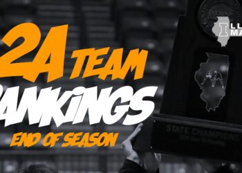 Illinois Matmen’s 2A Team Rankings  (March 3, 2025)