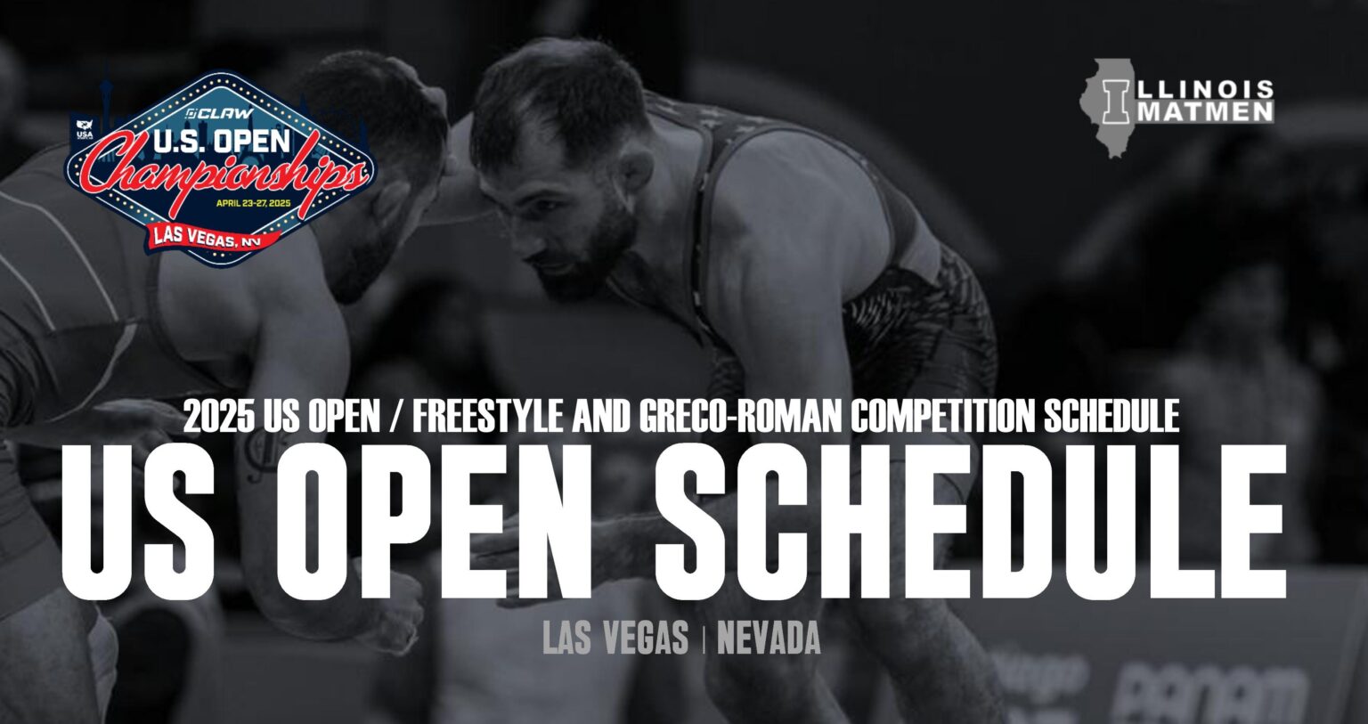 US Open: Full Competition Schedule – Illinois Matmen