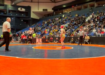 2025 . GIRLS 115 – H. HILLER (LOY) defeats S. CANNON (MT-Z) – MD 12-0