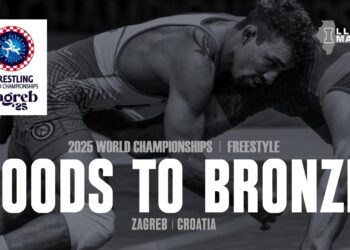 Woods hammers down World bronze; Gomez in the mix