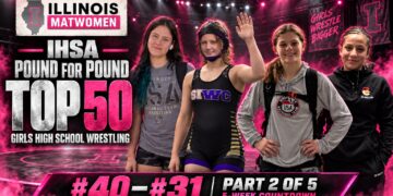 ILLINOIS MATWOMEN’S TOP 50 IHSA GIRLS POUND-FOR-POUND WRESTLERS