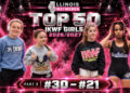 TOP 50 IKWF GIRLS FOR 2026/2027