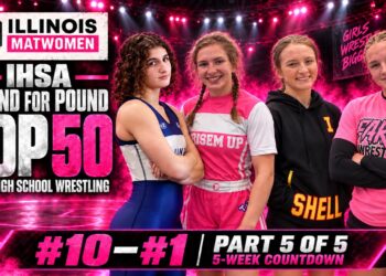 ILLINOIS MATWOMEN’S TOP 50 IHSA GIRLS POUND-FOR-POUND WRESTLERS