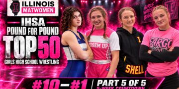 ILLINOIS MATWOMEN’S TOP 50 IHSA GIRLS POUND-FOR-POUND WRESTLERS